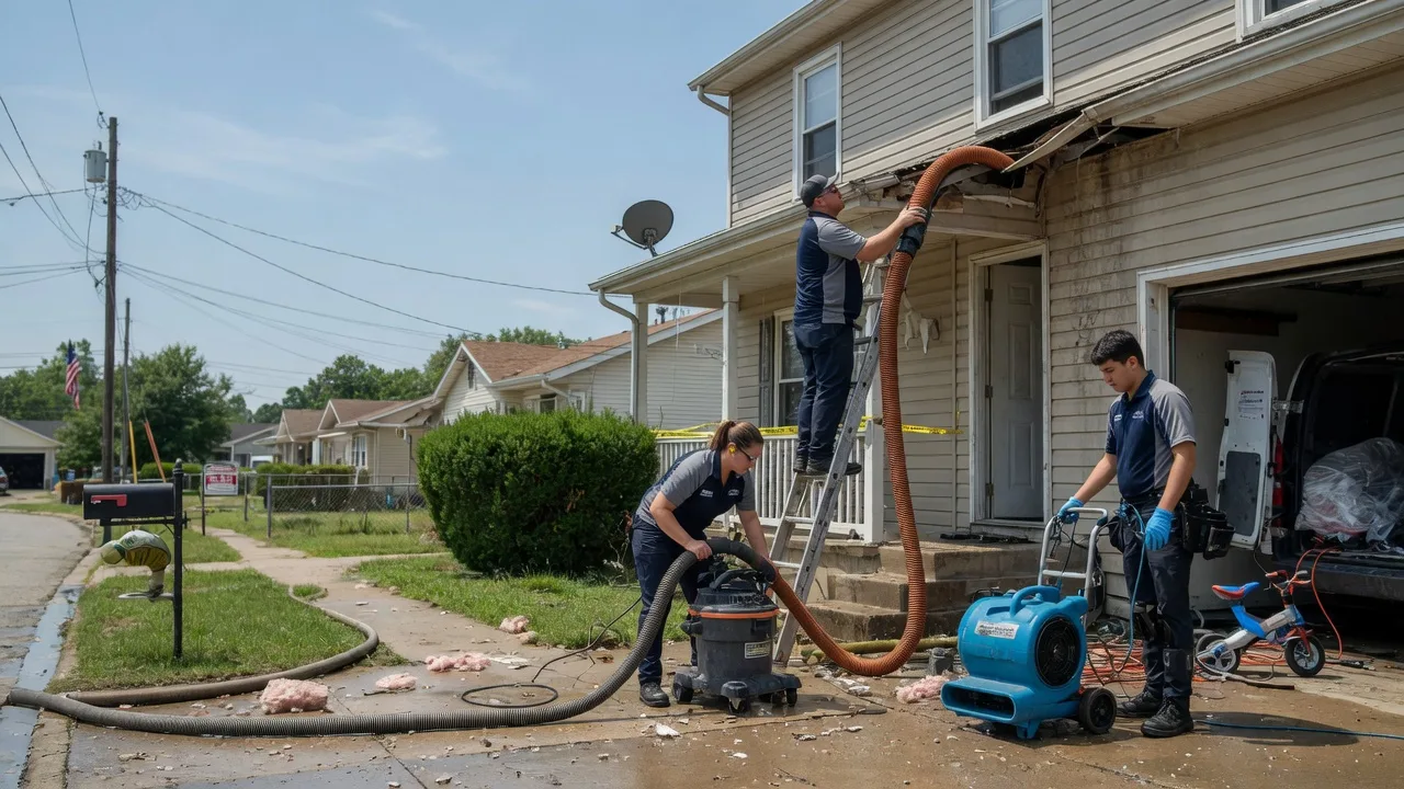 Water Damage Restoration in Cross Plains, IN near me